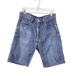 Levis 505 Classic Blue Denim Men's Shorts